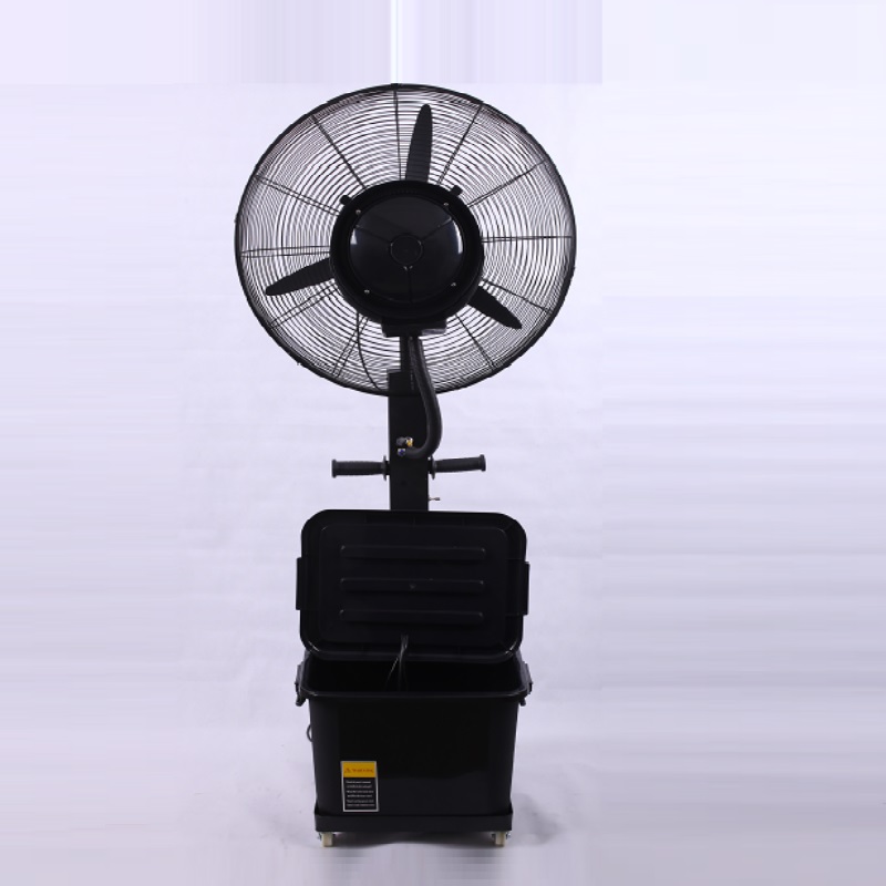 30inch регулируемый новый стиль перезаряжаемый заводской вентилятор тумана водная стойка промышленный вентилятор тумана, вода наружный вентилятор тумана